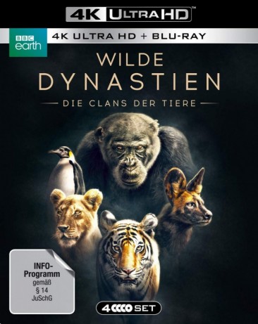 Wilde Dynastien - Die Clans der Tiere - 4K Ultra HD Blu-ray + Blu-ray (4K Ultra HD)