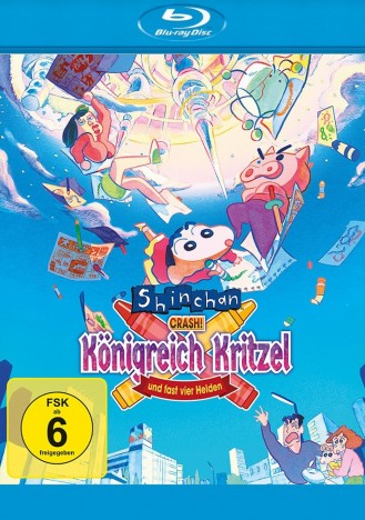 Shin Chan - Crash! Königreich Kritzel und fast vier Helden (Blu-ray)