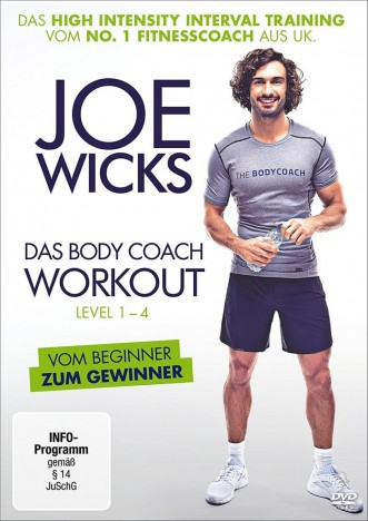 Joe Wicks - Das Body Coach Workout Level 1-4 (DVD)