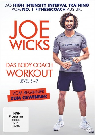 Joe Wicks - Das Body Coach Workout Level 5-7 (DVD)