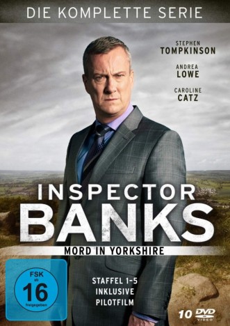 Inspector Banks - Mord in Yorkshire - Die komplette Serie / Staffel 01-05 (DVD)