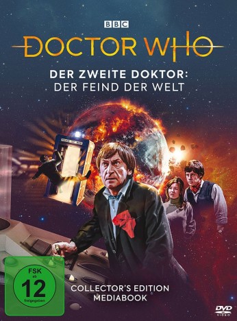 Doctor Who - Der Zweite Doktor: Der Feind der Welt - Limited Edition Mediabook (DVD)
