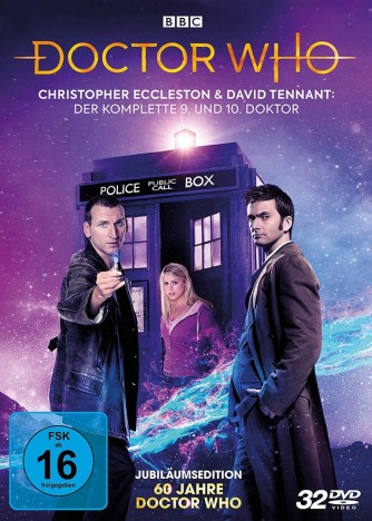 Doctor Who - Die Christopher Eccleston und David Tennant Jahre - Der komplette 9. und 10. Doktor - 60 JAHRE DOCTOR WHO BOX (DVD)