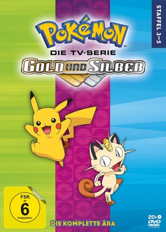 Pokémon - Staffel 3-5 / Gold und Silber (DVD)
