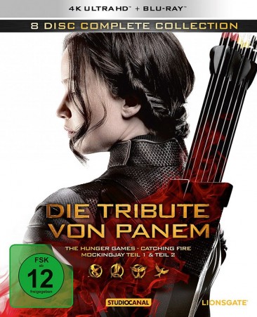 Die Tribute von Panem - Gesamtedition / 4K Ultra HD Blu-ray + Blu-ray (4K Ultra HD)