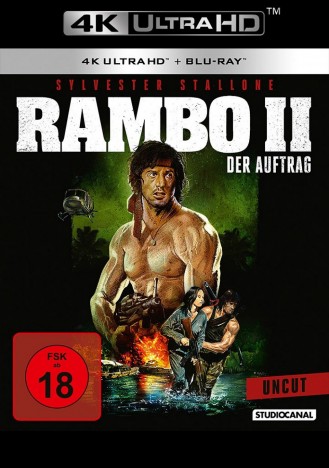 Rambo II - Der Auftrag - 4K Ultra HD Blu-ray + Blu-ray (4K Ultra HD)