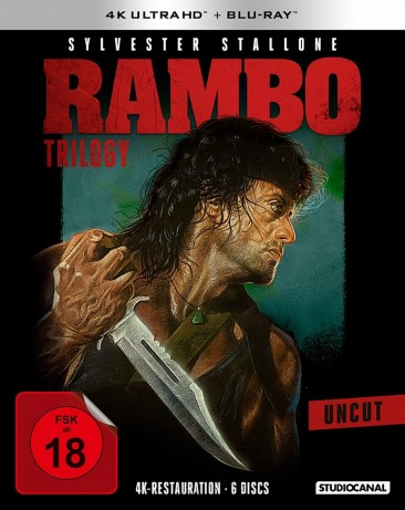 Rambo Trilogy - 4K Ultra HD Blu-ray + Blu-ray (4K Ultra HD)