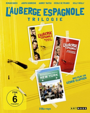 L'auberge espagnole Trilogie (Blu-ray)