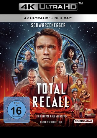 Total Recall - 4K Ultra HD Blu-ray + Bonus-Blu-ray / Uncut (4K Ultra HD)