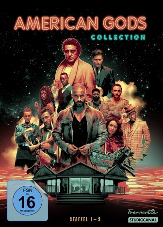 American Gods Collection - Staffel 1-3 (Blu-ray)