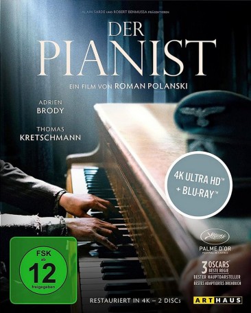 Der Pianist - 4K Ultra HD Blu-ray + Blu-ray / 20th Anniversary Edition (4K Ultra HD)