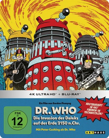 Dr. Who - Die Invasion der Daleks auf der Erde 2150 n. Chr. - 4K Ultra HD Blu-ray + Blu-ray / Limited Steelbook (4K Ultra HD)