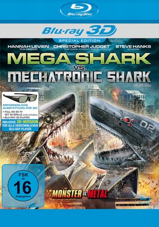 Mega Shark vs. Mechatronic Shark - Blu-ray 3D + 2D (Blu-ray)