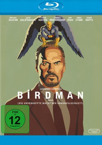 Birdman oder (Die unverhoffte Macht der Ahnungslosigkeit) (Blu-ray)