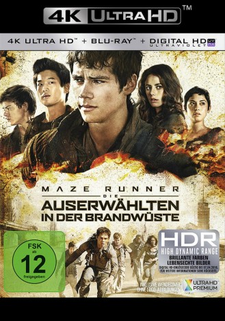 Maze Runner - Die Auserwählten in der Brandwüste - 4K Ultra HD Blu-ray + Blu-ray (Ultra HD Blu-ray)