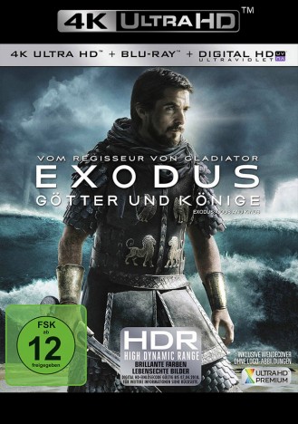 Exodus: Götter und Könige - 4K Ultra HD Blu-ray + Blu-ray (Ultra HD Blu-ray)