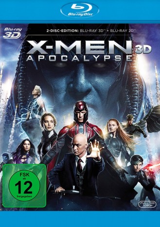 X-Men: Apocalypse - Blu-ray 3D + 2D (Blu-ray)