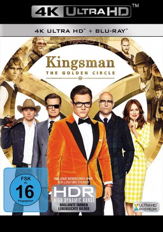 Kingsman - The Golden Circle - 4K Ultra HD Blu-ray + Blu-ray (4K Ultra HD)