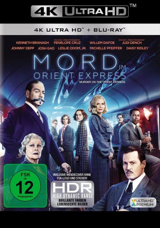 Mord im Orient Express - 4K Ultra HD Blu-ray + Blu-ray (4K Ultra HD)