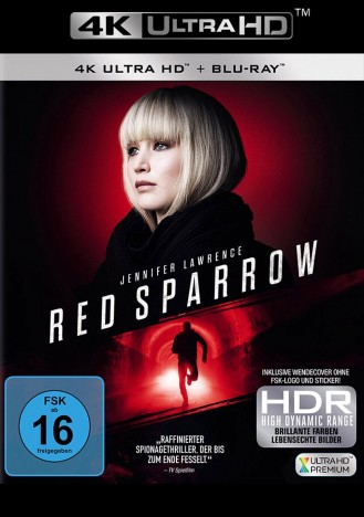 Red Sparrow - 4K Ultra HD Blu-ray + Blu-ray (4K Ultra HD)