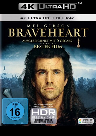 Braveheart - 4K Ultra HD Blu-ray + Blu-ray (4K Ultra HD)