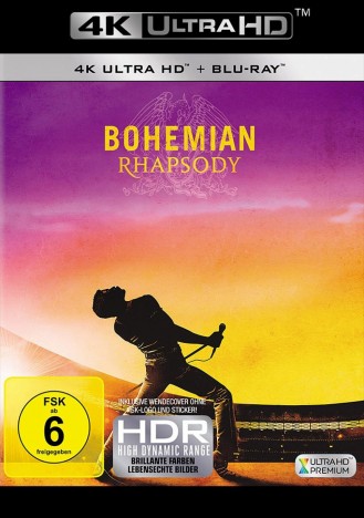 Bohemian Rhapsody - 4K Ultra HD Blu-ray + Blu-ray (4K Ultra HD)