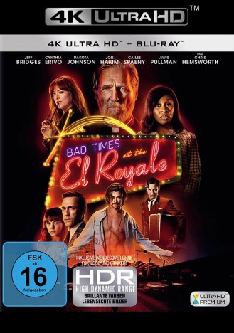 Bad Times at the El Royale - 4K Ultra HD Blu-ray + Blu-ray (4K Ultra HD)