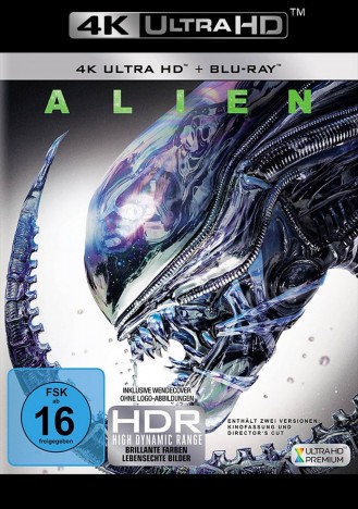Alien - Das unheimliche Wesen aus einer fremden Welt - 40th Anniversary / 4K Ultra HD Blu-ray + Blu-ray (4K Ultra HD)