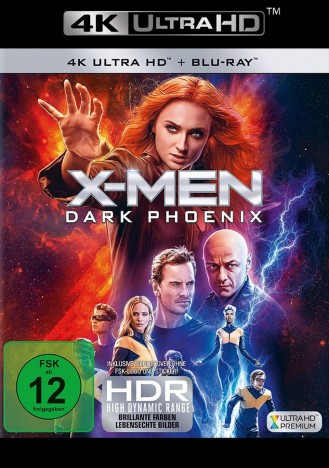 X-Men: Dark Phoenix - 4K Ultra HD Blu-ray + Blu-ray (4K Ultra HD)