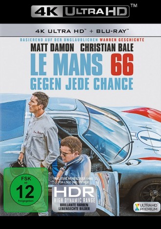 Le Mans 66 - Gegen jede Chance - 4K Ultra HD Blu-ray + Blu-ray (4K Ultra HD)