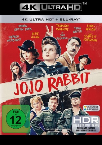 Jojo Rabbit - 4K Ultra HD Blu-ray + Blu-ray (4K Ultra HD)