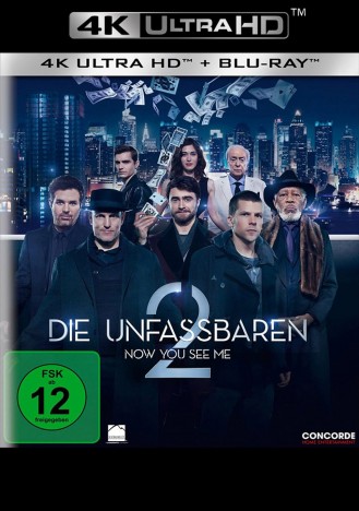 Die Unfassbaren 2 - Now You See Me - 4K Ultra HD Blu-ray + Blu-ray (Ultra HD Blu-ray)