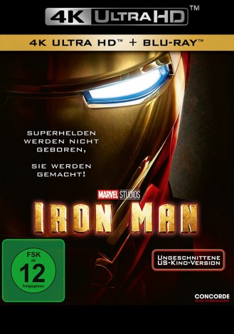 Iron Man - 4K Ultra HD Blu-ray + Blu-ray (4K Ultra HD)