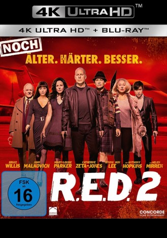 R.E.D. 2 - Noch Älter. Härter. Besser. - 4K Ultra HD Blu-ray + Blu-ray (4K Ultra HD)