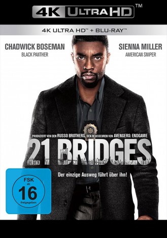 21 Bridges - 4K Ultra HD Blu-ray + Blu-ray (4K Ultra HD)