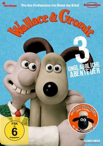 Wallace & Gromit - 3 unglaubliche Abenteuer (DVD)