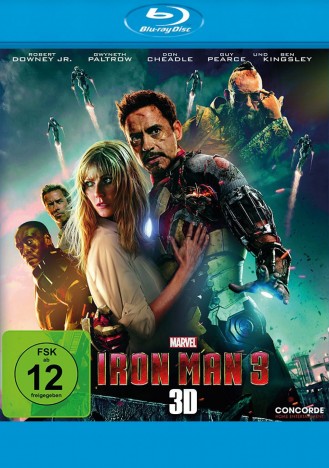Iron Man 3 - Blu-ray 3D + 2D (Blu-ray)