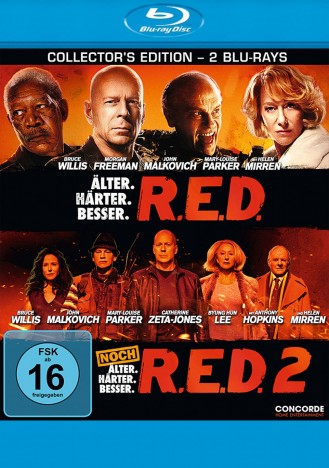 R.E.D. & R.E.D. 2 - Collector's Edition (Blu-ray)