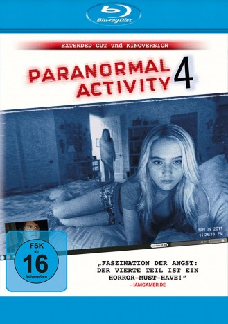 Paranormal Activity 4 - Extended Cut & Kinofassung (Blu-ray)