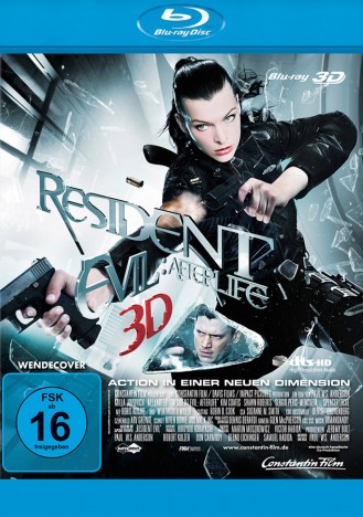 Resident Evil: Afterlife 3D - Blu-ray 3D (Blu-ray)