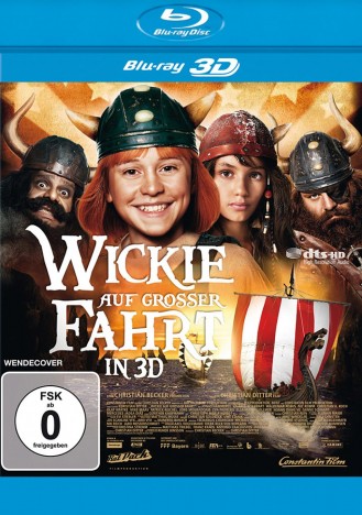 Wickie auf grosser Fahrt 3D - Blu-ray 3D (Blu-ray)
