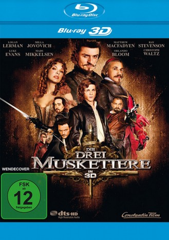 Die Drei Musketiere 3D - Blu-ray 3D (Blu-ray)