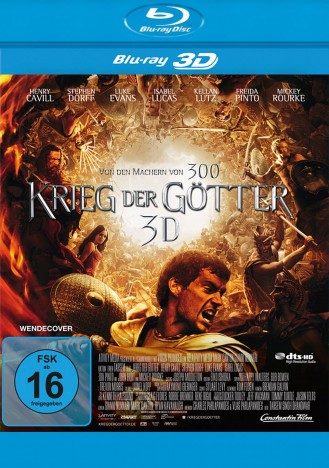 Krieg der Götter - Blu-ray 3D (Blu-ray)