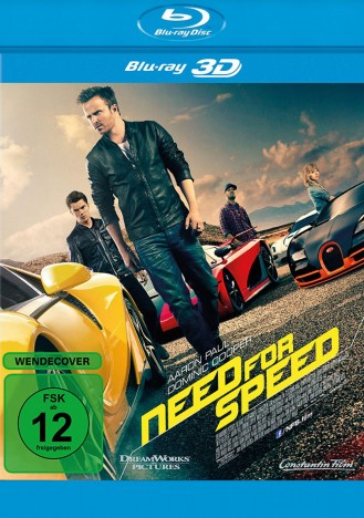 Need for Speed 3D - Blu-ray 3D (Blu-ray)
