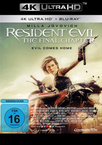 Resident Evil - The Final Chapter - 4K Ultra HD Blu-ray + Blu-ray (Ultra HD Blu-ray)
