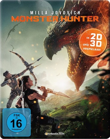 Monster Hunter - Blu-ray 3D + 2D / Limited Steelbook (Blu-ray)