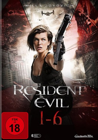 Resident Evil 1-6 (DVD)