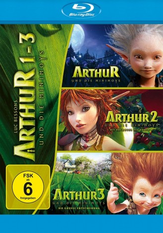 Arthur und die Minimoys 1-3 - 2. Auflage (Blu-ray)