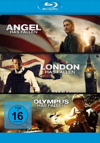 Olympus Has Fallen & London Has Fallen & Angel Has Fallen (Blu-ray)
