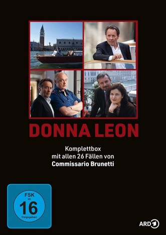 Donna Leon: Commissario Brunetti - Komplettbox (DVD)